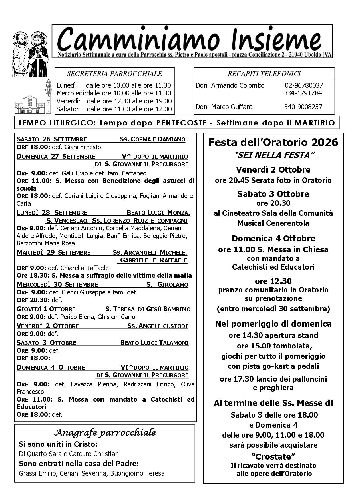 20190629 Notiziario 1 2